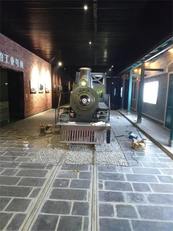 晴隆县蒸汽火车模型
